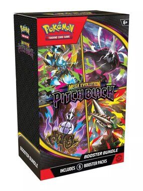 Pokémon Trading Card Game: Mega Evolution Pitch Black Booster Bundle NEW